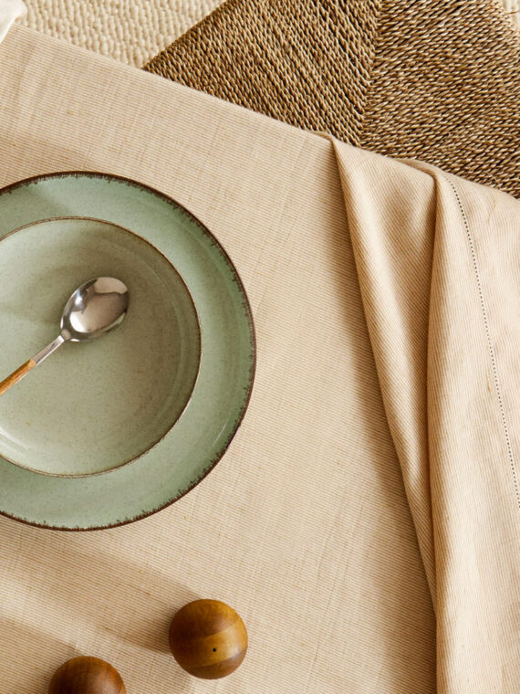 Mini Striped Tablecloth