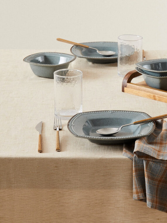 Mini Striped Tablecloth