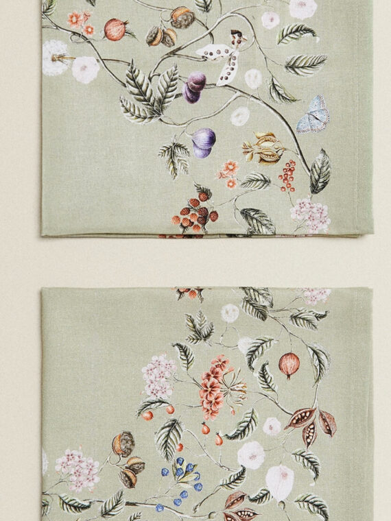 Cotton Floral Napkin